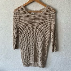 Aritzia Wilfred Italian Yarn  Knit crochet sweater